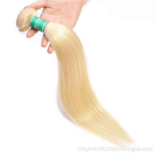 WKSwigs Wholesale Cuticle Aligend Color 613 Raw Virgin Brazilian Hair,Free Sample Human Hair Extension,613 Unprocessed Hair Vend